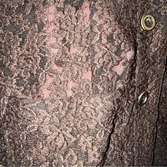 Vintage Chico’s Lace Button Front Jacket  Chicos - Picture 4 of 7